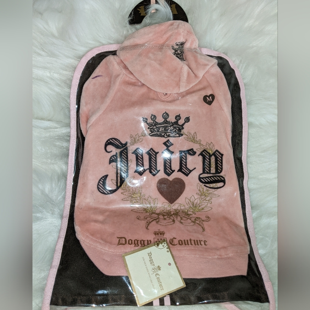 Juicy Couture Dog Hoodie